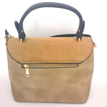 BOLSO MARRON Y NEGRO